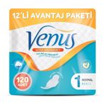 Venüs Normal 12x120 Adet Hijyenik Ped