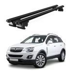 Venüs Opel Antara Suv (2007-2016) Uyumlu Siyah Ara Atkı Port Bagaj Tavan Barı