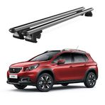 Venüs Peugeot 2008 (2013-2020) Uyumlu Gri Ara Atkı Port Bagaj Tavan Barı