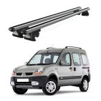 Venüs Renault Kangoo (1997-2007) Uyumlu Gri Ara Atkı Port Bagaj Tavan Barı