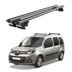 Venüs Renault Kangoo 5D (2007-2021) Uyumlu Gri Ara Atkı Port Bagaj Tavan Barı