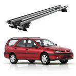 Venüs Renault Laguna Station Wagon (1994-2000) Uyumlu Gri Ara Atkı Port Bagaj Tavan Barı
