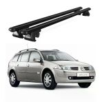 Venüs Renault Megane Grand Tour (2006 Ve Sonrası) Uyumlu Siyah Ara Atkı Port Bagaj Tavan Barı