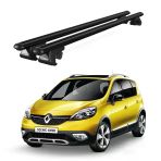 Venüs Renault Scenic X-Mod 5 Posti (2009-2013) Uyumlu Siyah Ara Atkı Port Bagaj Tavan Barı