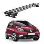 Venüs Renault Scenic X-Mod 5 Posti (2013-2016) Uyumlu Gri Ara Atkı Port Bagaj Tavan Barı