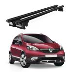 Venüs Renault Scenic X-Mod 5 Posti (2013-2016) Uyumlu Siyah Ara Atkı Port Bagaj Tavan Barı