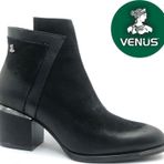 Venüs Riban Hakiki Deri Topuklu Ortopedik Kadın Bot