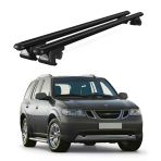 Venüs Saab 9_7X (2004-2009) Uyumlu Siyah Ara Atkı Port Bagaj Tavan Barı