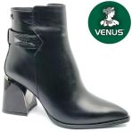 Venüs Sazreen Hakiki Deri Ortopedik Topuklu Kadın Bot