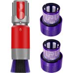 Venus Seer Dyson V10 Elektrikli Süpürge Için Uygun Traceless Toz Giderme Yumuşak Fırça Ultra Dar Alan Emme Kafası Vakum Filtresi (Yurt Dışından)