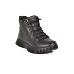 Venüs Siyah Hakiki Deri Kadın Bot 25405001K Z
