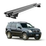 Venüs Ssangyong Rexton Mkıı (2006-2012) Uyumlu Gri Ara Atkı Port Bagaj Tavan Barı