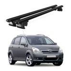 Venüs Toyota Corolla Verso (2001-2010) Uyumlu Siyah Ara Atkı Port Bagaj Tavan Barı