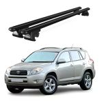 Venüs Toyota Rav4 (2006-2012) Uyumlu Siyah Ara Atkı Port Bagaj Tavan Barı