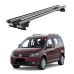Venüs Volkswagen Caddy (2004-2015) Uyumlu Gri Ara Atkı Port Bagaj Tavan Barı