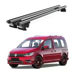 Venüs Volkswagen Caddy Van (2003-2015) Uyumlu Gri Ara Atkı Port Bagaj Tavan Barı