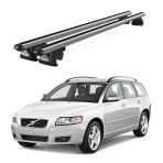 Venüs Volvo V50 Sw (2004-2013) Uyumlu Gri Ara Atkı Port Bagaj Tavan Barı