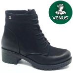 Venüs Yurs Hakiki Deri Kaymaz Taban Ortopedik Kadın Postal Bot