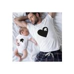 venüsdijital BABA BEBEK PUZZLE KOMBİN TSHIRT ZIBIN (Gözüken 1 adet zıbın fiyatıdır.)