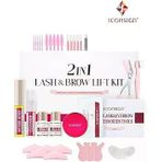 Venzen Iconsign 2In1 Yeni Lash Lift,Kirpik Lifting,Perma Kaş Laminasyon Seti(Büyük Set)(Yeni Balm Yapiştiricili)