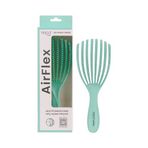 Vepa Airflex Dolaşık Saç Açma Fırçası, Kolay Tarama, Elektriklenme Önleyici Tarak (SU YEŞİLİ)