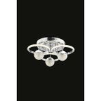 Vera 3 Toplu Halkalı Modern Plafonyer LED Avize - 2 - Krom