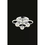 Vera 3 Toplu Halkalı Modern Plafonyer Led Avize