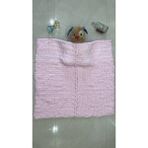 Vera Baby Bebek Battaniyesi El Örmesi - Açık Pembe