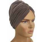 Vera Bone Drape Vizon Hazır Türban