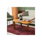 Vera Concept Home Modern Ahşap Orta Sehpa Zigon Sehpa Kahve Sehpası Ayaklı Ceviz 100 x 60 cm
