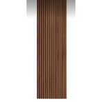 VERA DEKOR 100x275 Cm Ceviz Akustik Duvar Paneli / Mdf /4 Mm Keçe/ 9mm Çıta