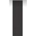 Vera Dekor 60X275 cm Antrasitgri Plus Akustik Duvar Paneli / 4mm Keçe/ 9mm Çıta