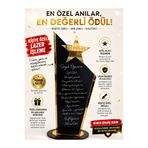 vera dizayn lazer kesim ve markalama Kişiye Özel Mezuniyet Plaketi Siyah Gold Yıldız Tasarımlı Öğretmen Hediyesi Pleksi Ahşap Hatıra