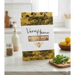 Vera Food Beeswax Balmumu Saklama Bezi 2'li Set (1 Kese 40*35 -1 Bez 35*35 )