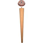 Vera Hediyelik Eşya Ahşap Ayak 41 cm Konik Sehpa Ayağı-Sandalye-Tabure-Masa Ayağı Çap:4,6cm UZUNLUK:41CM 3301000000439 - Rose - Gürgen
