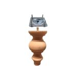 Vera Hediyelik Eşya Ahşap Ayak Gürgen Koltuk - Baza - Sehpa- Mobilya Ayağı- Uzunluk: 15 Cm Çap:7.5 Cm - 3301000000408