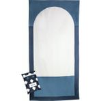 Vera Prayer Mats - Sapphire, Taşınabilir Seccade, Seyahat Seccadesi, Cep Boy, Katlanabilir, Portatif, Su Geçirmez, Modern Tasarım, Lacivert - 60 x 120 cm
