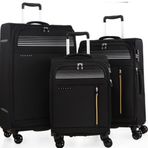 Verage GM22020W Siyah 3'lü Valiz Seti