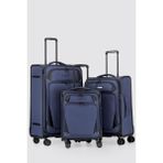 Verage GM23011W Kumaş 3 Lü Valiz Seti - Mavi