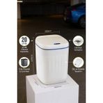 VeraGlobe Buğz 20 Litre Hareket Sensörlü Akıllı Çöp Kovası Beyaz