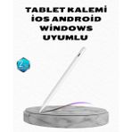 VeraGlobe Buğz Manyetik Dokunmatik Kalem – Bluetooth Gerektirmeyen, Type-C Şarjlı, iPad ve Android Uyumlu Hassas Stylus