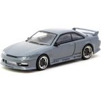 VeraGlobe Buğz Tarmac Works 1/64 Vertex Silvia (S 14) Grey