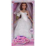 VeraGlobe Buğz WG-661048 Kutulu 29CM Gelinlikli Bebek