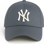 Verahed Ny New York Nakış Unisex Beyzbol Şapka Kadın Şapka Erkek Şapka Yazlık Şapka - Gri - Standart