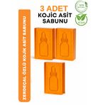VERANT 3 ADET Kore Kojik Asit Sabunu Leke ve Kırışıklık Karşıtı Kojic Asit Sabunu (Kore Cilt Bakım)
