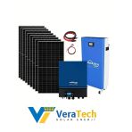 Veratech Hazır Solar Enerji Paketi 14.3Kw Lityum Akü 11Kw Mppt İnverter