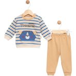 Veraye Socks Kulaklı Tiger Pijama Takım Erkek - Kahverengi