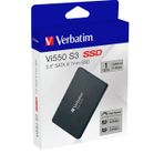 Verbatim 1TB VI550 S3 520 MB - 400 Mb - SN Sata-3 2.5 Ssd Disk