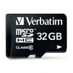 Verbatim 32GB Class 10 Micro SDHC Hafıza Kartı