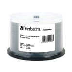 Verbatim CD-R 700MB 52X Datalifeplus Kristal Termal Yazdırılabilir - 50Pk Mil